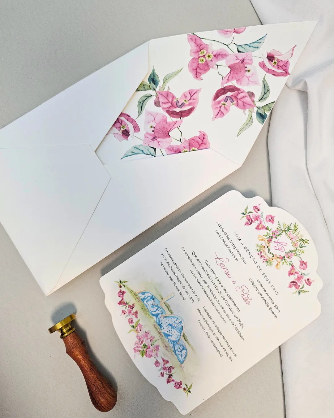 Convite Larissa — foto 2